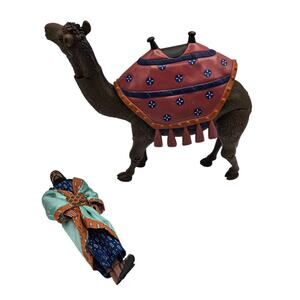 BibleQuest Loose Wise Man and Camel Poseable Figurines